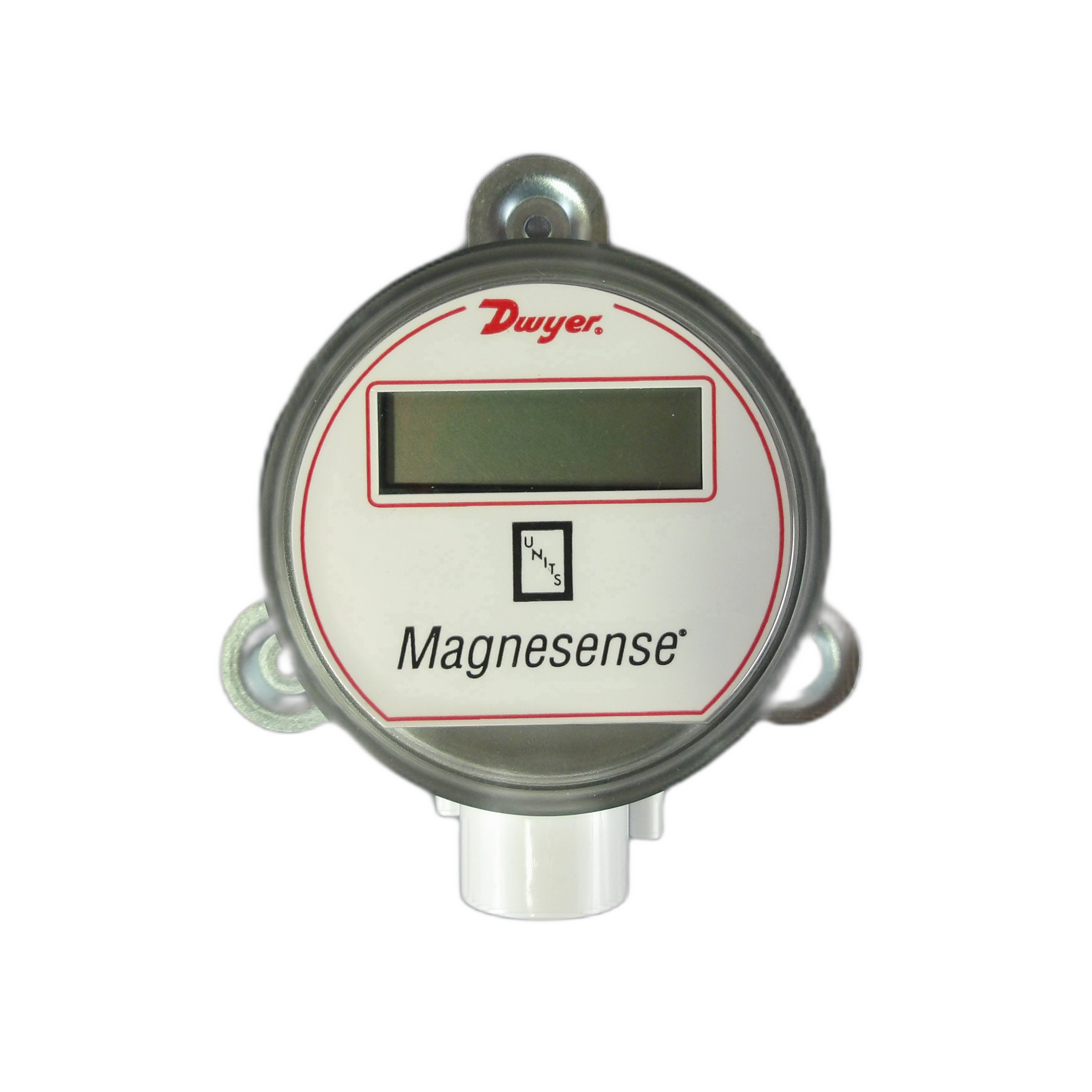 Magnesense Pressure Transducer Low Range 4-20-MA output, wall mount with LCD Display