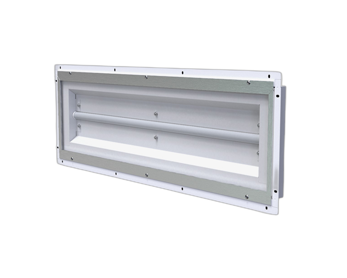 Paint Booth Light Fixture - Single Row LED Fixture - Hazardous Location -  18" x 51.875"