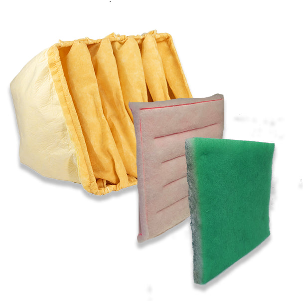 Paint Booth Exhaust Filter | NESHAP 319 Stage 3 Filter 5 Pocket 20” x 20” x 12” | Aerospace Applications