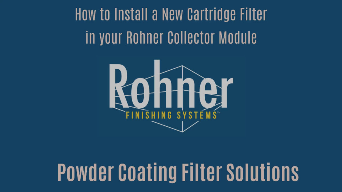 Powder Module Cartridge Filter, Open-Open | Rohner