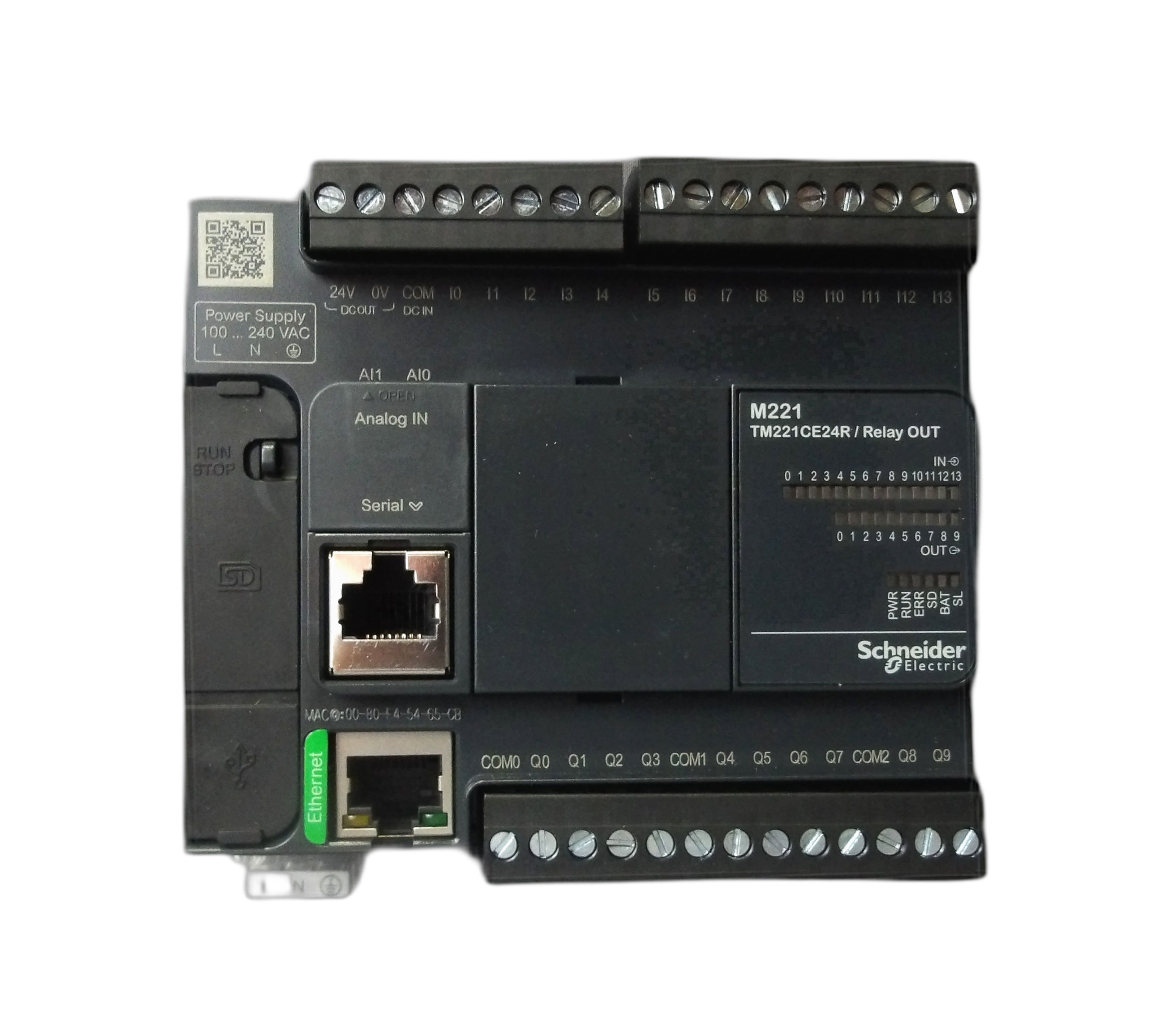 Schneider 24 IO Logic Controller PLC